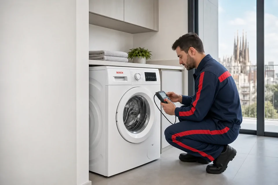 Lavadora Bosch Serie 8 | Guía y reparación Barcelona Averías y reparación de Lavadora Bosch Serie 8 en Barcelona
